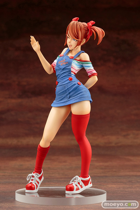 コトブキヤのHORROR美少女 チャイルド・プレイ チャッキーの花嫁 チャッキーの新作フィギュア彩色サンプル画像05