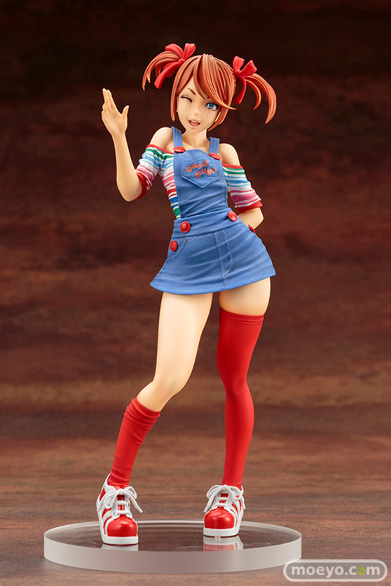 コトブキヤのHORROR美少女 チャイルド・プレイ チャッキーの花嫁 チャッキーの新作フィギュア彩色サンプル画像06