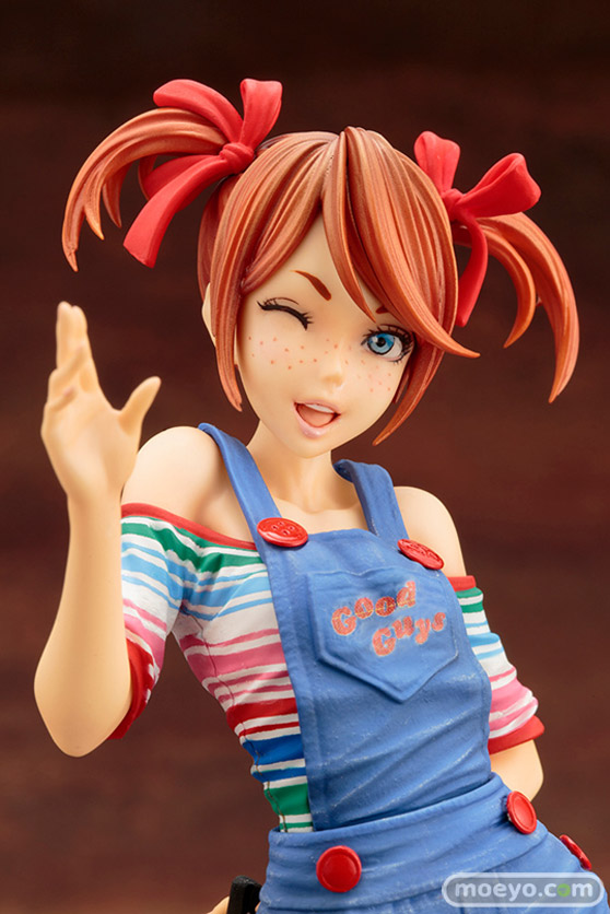 コトブキヤのHORROR美少女 チャイルド・プレイ チャッキーの花嫁 チャッキーの新作フィギュア彩色サンプル画像08
