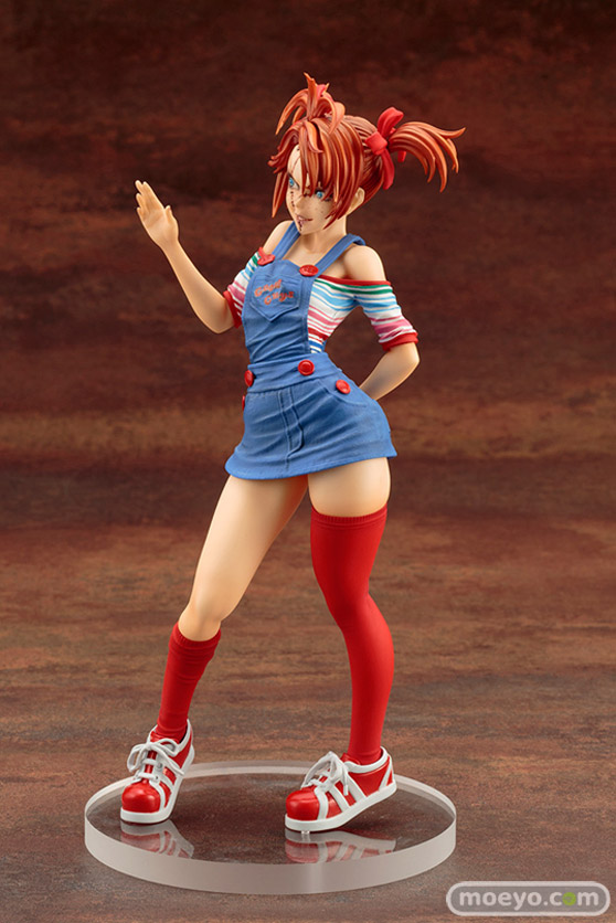 コトブキヤのHORROR美少女 チャイルド・プレイ チャッキーの花嫁 チャッキーの新作フィギュア彩色サンプル画像11