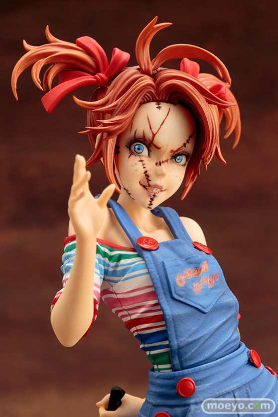 コトブキヤのHORROR美少女 チャイルド・プレイ チャッキーの花嫁 チャッキーの新作フィギュア彩色サンプル画像13