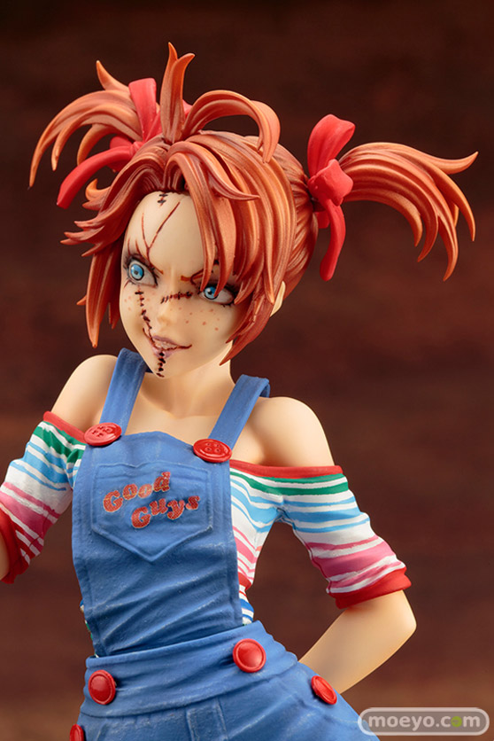 コトブキヤのHORROR美少女 チャイルド・プレイ チャッキーの花嫁 チャッキーの新作フィギュア彩色サンプル画像14