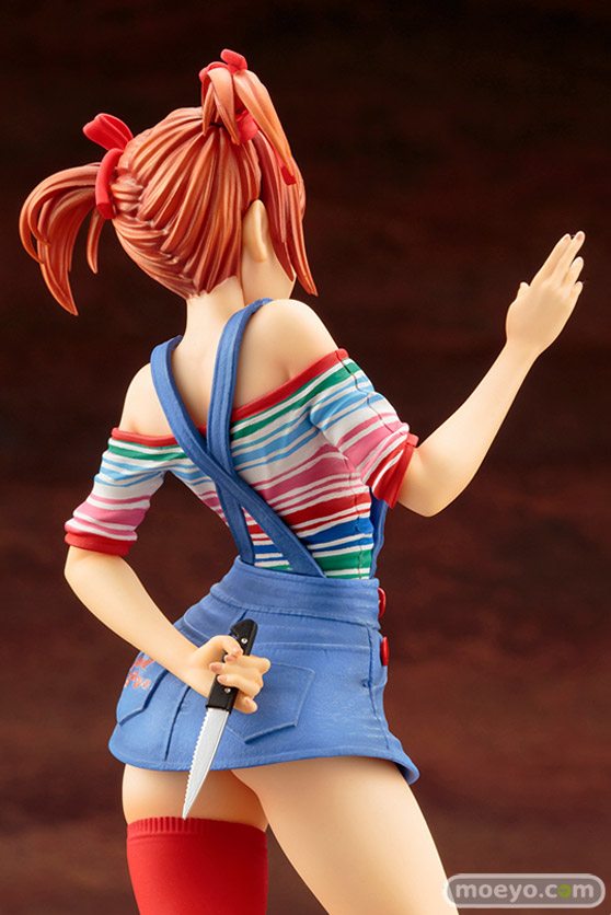 コトブキヤのHORROR美少女 チャイルド・プレイ チャッキーの花嫁 チャッキーの新作フィギュア彩色サンプル画像15