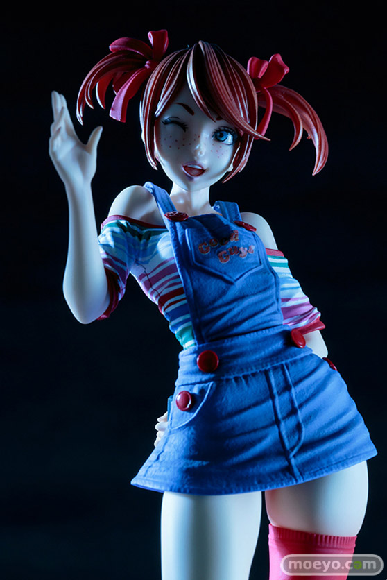 コトブキヤのHORROR美少女 チャイルド・プレイ チャッキーの花嫁 チャッキーの新作フィギュア彩色サンプル画像17
