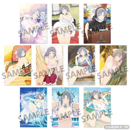 閃乱カグラ NewWave Gバースト B2タペストリー 2種/ポストカードセット 6種 サンプル画像04