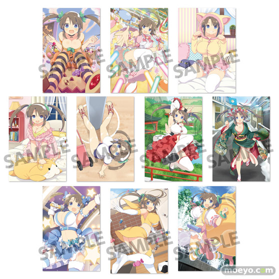 閃乱カグラ NewWave Gバースト B2タペストリー 2種/ポストカードセット 6種 サンプル画像06