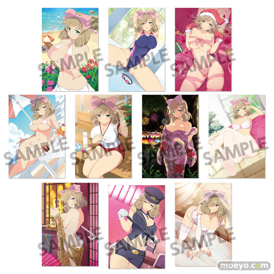 閃乱カグラ NewWave Gバースト B2タペストリー 2種/ポストカードセット 6種 サンプル画像08