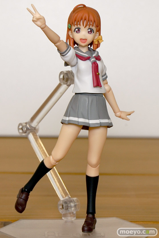 マックスファクトリーのfigma ラブライブ!サンシャイン!! 高海千歌の新作フィギュア彩色サンプル画像01