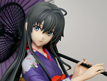 双翼社「やはり俺の青春ラブコメはまちがっている。続 雪ノ下雪乃 着物Ver.」新作フィギュア彩色サンプル画像レビュー