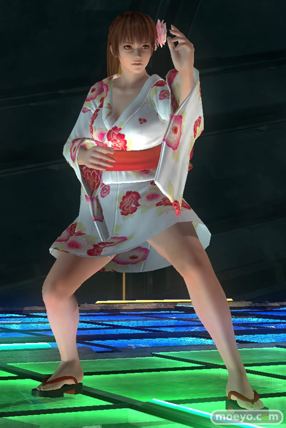DEAD OR ALIVE 5 Last Round ハッピー浴衣コスチューム かすみ　あやね　紅葉　レイチェル　リサのエロ　パンツ画像01