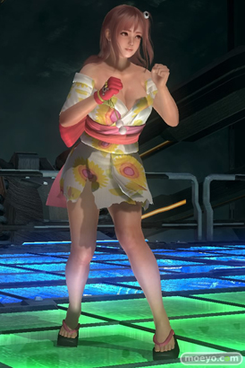 DEAD OR ALIVE 5 Last Round ハッピー浴衣コスチューム 井伊直虎 ほのか ティナ レイファンのエロ パンツ画像12