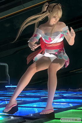 DEAD OR ALIVE 5 Last Round ハッピー浴衣コスチューム マリー・ローズ　ヒトミ　エレナ　こころのエロ　パンツ画像03