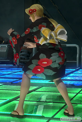 DEAD OR ALIVE 5 Last Round ハッピー浴衣コスチューム マリー・ローズ　ヒトミ　エレナ　こころのエロ　パンツ画像20
