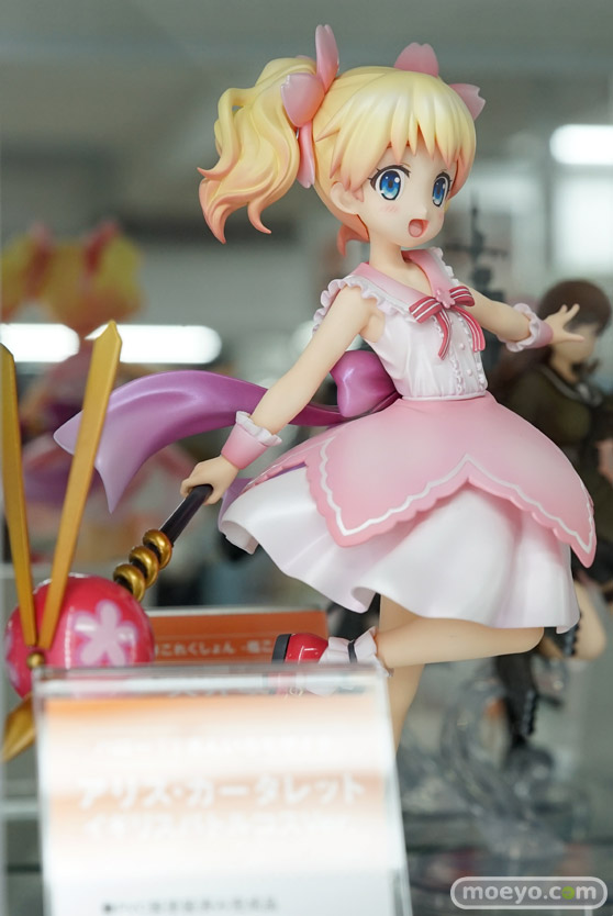 キューズQのハロー！！きんいろモザイク アリス・カータレット イギリスバトルVer.の新作フィギュア彩色サンプル展示画像02