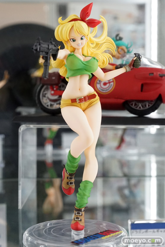 ガハウスのドラゴンボールギャルズ ランチ 金髪Ver.と黒髪Ver.の新作フィギュアPVCサンプル画像01