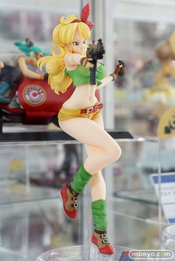 ガハウスのドラゴンボールギャルズ ランチ 金髪Ver.と黒髪Ver.の新作フィギュアPVCサンプル画像02