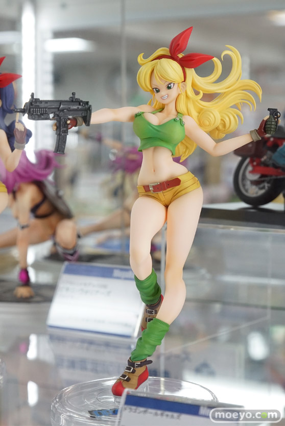 ガハウスのドラゴンボールギャルズ ランチ 金髪Ver.と黒髪Ver.の新作フィギュアPVCサンプル画像03