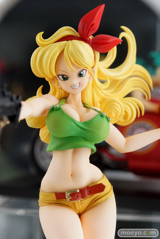 ガハウスのドラゴンボールギャルズ ランチ 金髪Ver.と黒髪Ver.の新作フィギュアPVCサンプル画像04