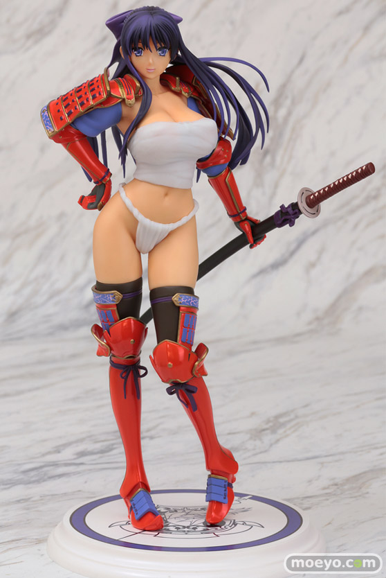 エイプラスのワルキューレロマンツェ More＆More 龍造寺茜 赤備えVer.の新作フィギュア彩色サンプル画像01