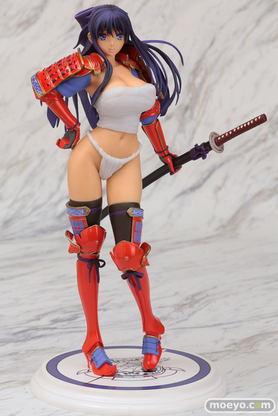 エイプラスのワルキューレロマンツェ More＆More 龍造寺茜 赤備えVer.の新作フィギュア彩色サンプル画像02