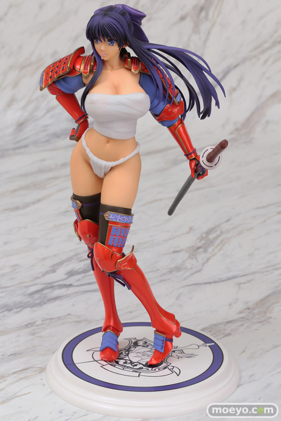 エイプラスのワルキューレロマンツェ More＆More 龍造寺茜 赤備えVer.の新作フィギュア彩色サンプル画像04