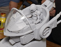 1/12スケール「レイズナーヘッド」などが展示！ 「AK-GARDEN【11】」メーカーブースレポ 「アークライト」編