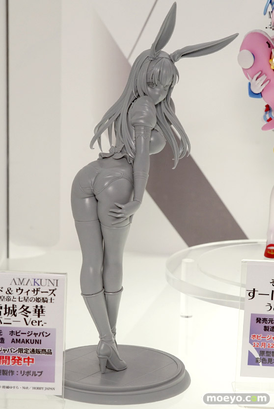 ホビージャパンのソード＆ウィザーズ 覇剣の皇帝と七星の姫騎士 雪城冬華 －バニーVer.の新作フィギュア彩色サンプル画像01