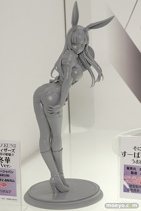 ホビージャパンのソード＆ウィザーズ 覇剣の皇帝と七星の姫騎士 雪城冬華 －バニーVer.の新作フィギュア彩色サンプル画像03