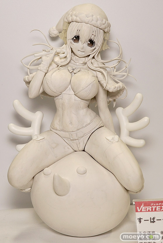 ヴェルテクスのすーぱーそに子 クリスマス ver.の新作フィギュア原型画像01