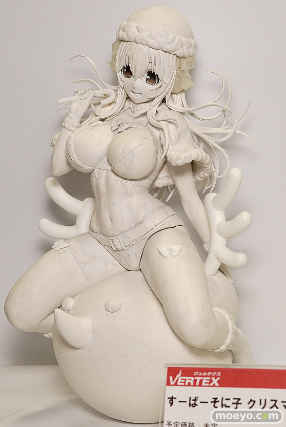 ヴェルテクスのすーぱーそに子 クリスマス ver.の新作フィギュア原型画像03