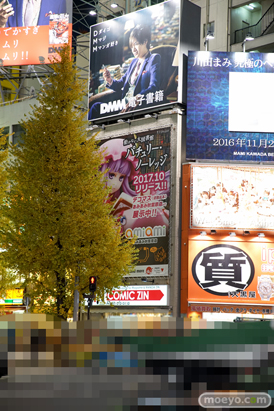 秋葉原での新作フィギュア展示の様子画像03