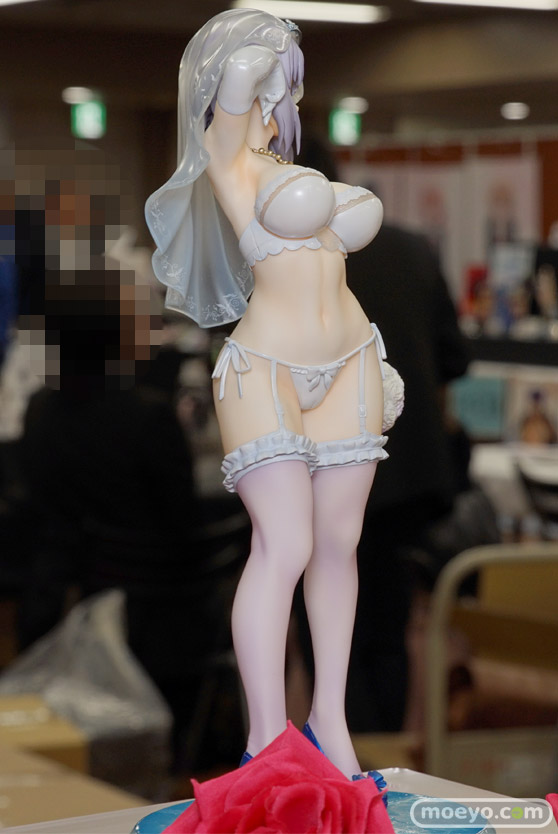 プルーヴィーの極美Girls Super Premium『閃乱カグラ NewWave Gバースト』雪泉 ウェディングランジェリーVer.の新作フィギュア彩色サンプル画像02
