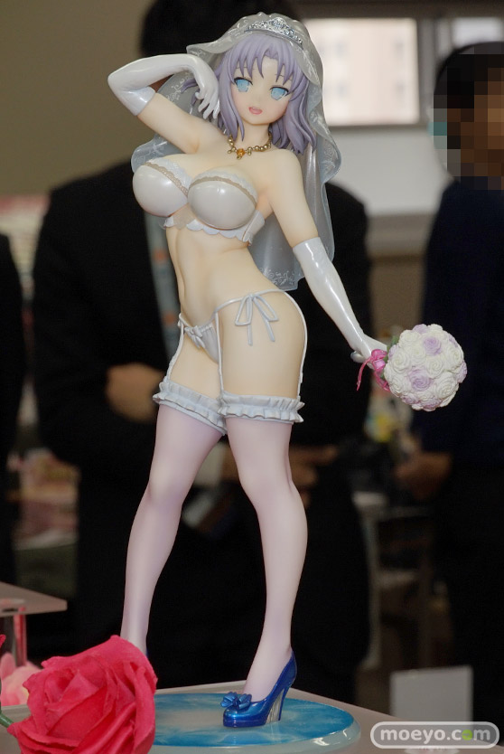 プルーヴィーの極美Girls Super Premium『閃乱カグラ NewWave Gバースト』雪泉 ウェディングランジェリーVer.の新作フィギュア彩色サンプル画像03