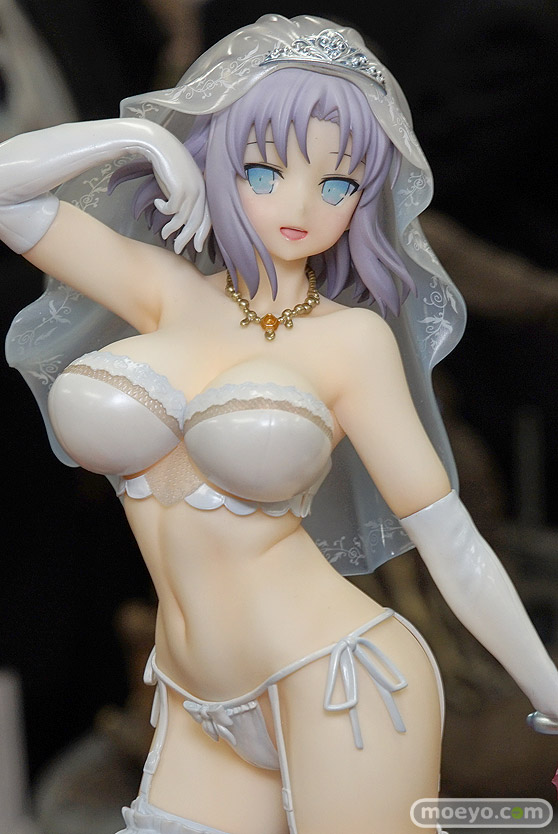 プルーヴィーの極美Girls Super Premium『閃乱カグラ NewWave Gバースト』雪泉 ウェディングランジェリーVer.の新作フィギュア彩色サンプル画像05