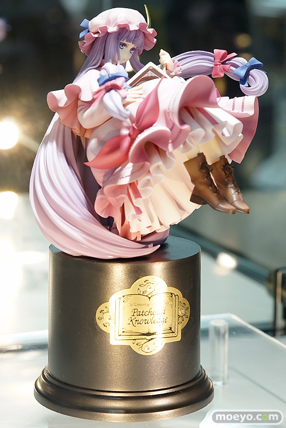 キューズQの東方Project 動かない大図書館 パチュリー・ノーレッジの新作フィギュア彩色サンプル画像02