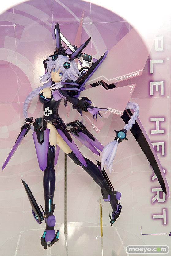 アルターの超次元ゲイム ネプテューヌ パープルハートの新作フィギュア彩色サンプル画像01