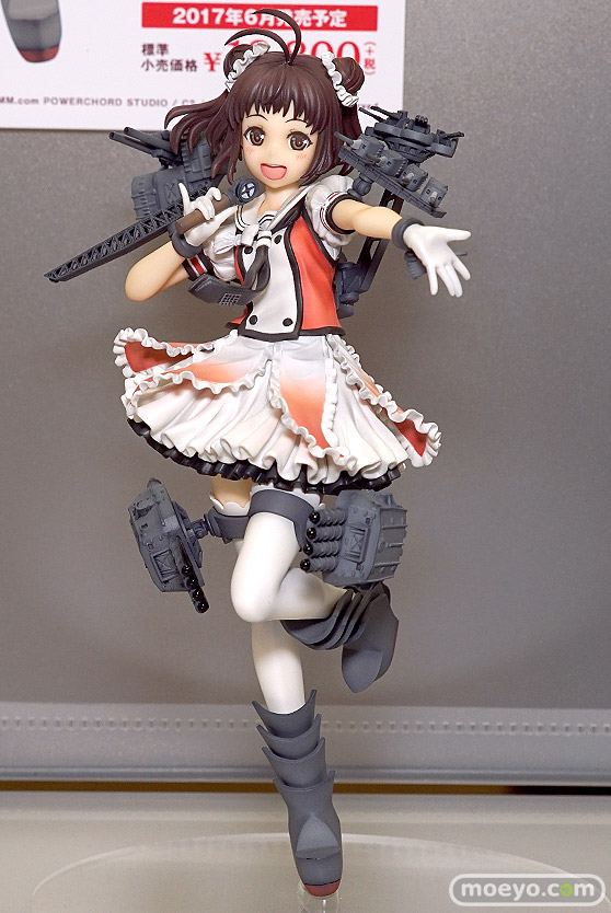 キューズQの艦隊これくしょん -艦これ- 那珂改二の新作フィギュア彩色サンプル画像01