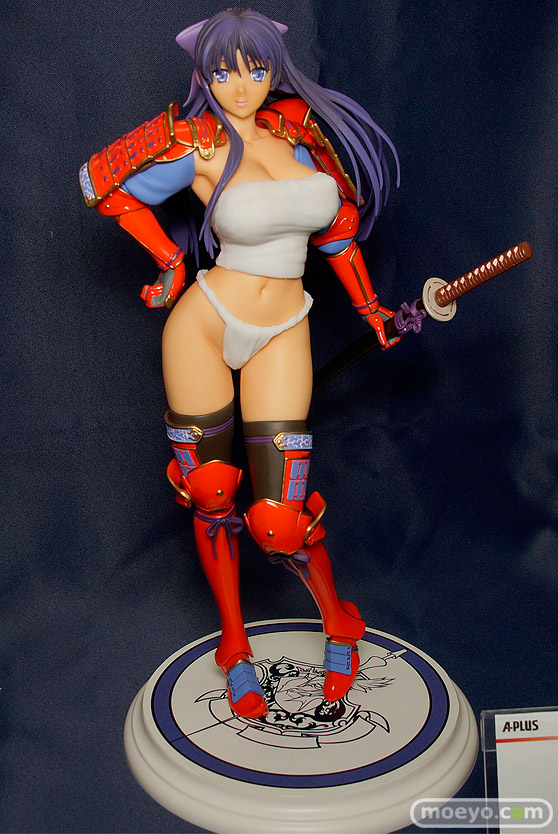 エイプラスのワルキューレロマンツェ More＆More 龍造寺茜 赤備えVer.の新作フィギュア彩色サンプル撮りおろし画像01