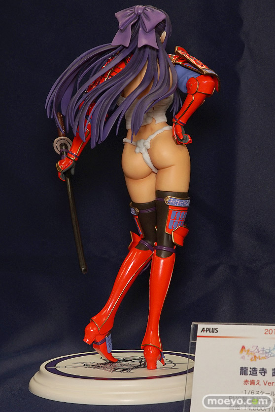エイプラスのワルキューレロマンツェ More＆More 龍造寺茜 赤備えVer.の新作フィギュア彩色サンプル撮りおろし画像03