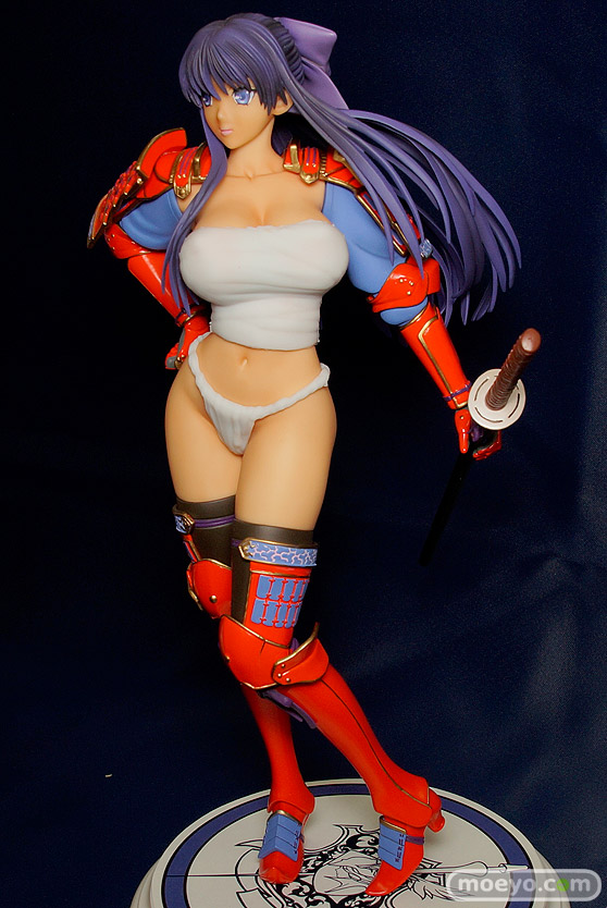 エイプラスのワルキューレロマンツェ More＆More 龍造寺茜 赤備えVer.の新作フィギュア彩色サンプル撮りおろし画像05