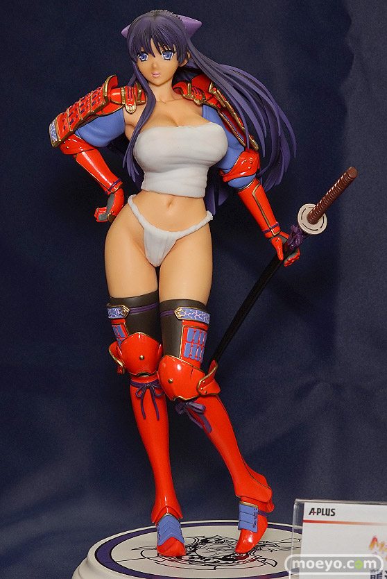 エイプラスのワルキューレロマンツェ More＆More 龍造寺茜 赤備えVer.の新作フィギュア彩色サンプル撮りおろし画像06
