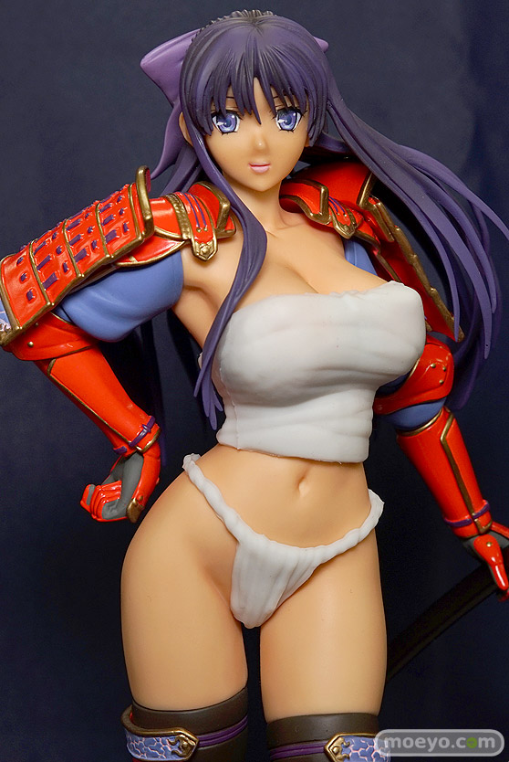 エイプラスのワルキューレロマンツェ More＆More 龍造寺茜 赤備えVer.の新作フィギュア彩色サンプル撮りおろし画像07