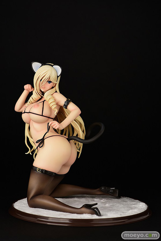 オルカトイズのスィーリア・クマーニ・エイントリー　黒猫ver.の新作フィギュア彩色サンプル透明水着とポロリ画像37