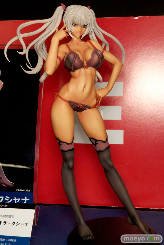 Q-sixの監獄戦艦3 キラ・クシャナの新作フィギュア彩色サンプル画像01