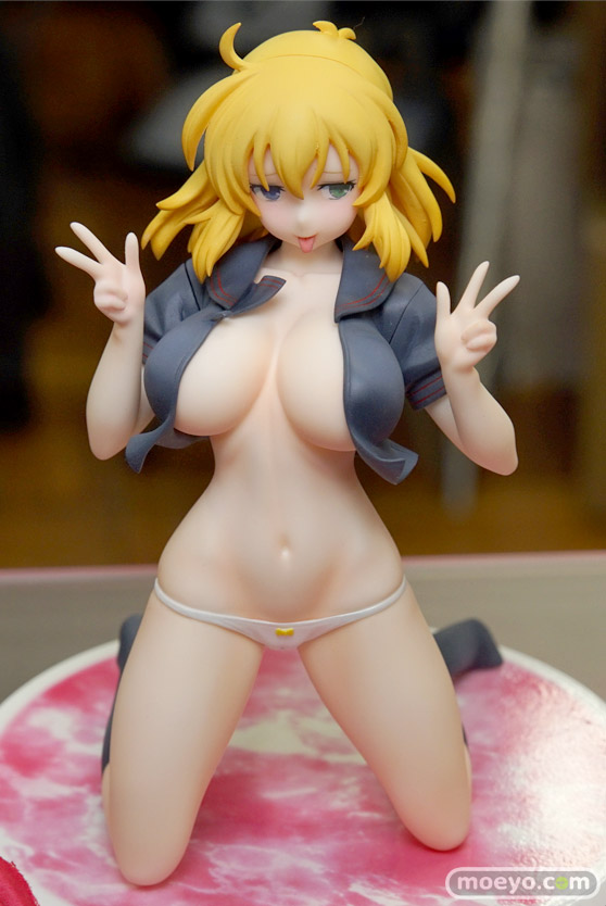 プルーヴィーの極美 Girls Slender Glamorous 閃乱カグラNewWave Gバースト 両奈 素肌セーラー服Ver.の新作フィギュア彩色サンプル画像05