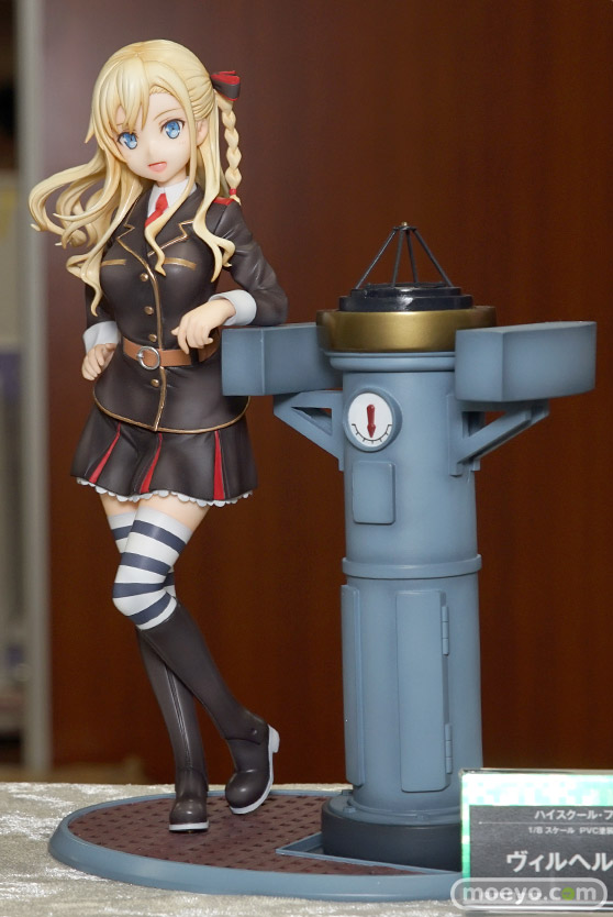 コトブキヤのハイスクール・フリート ヴィルヘルミーナの新作フィギュア彩色サンプル画像01