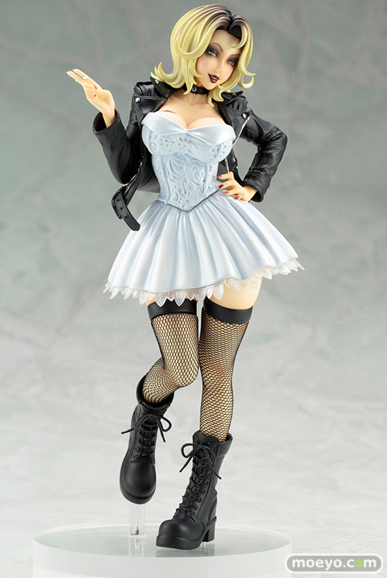 コトブキヤのHORROR美少女 チャイルド・プレイ チャッキーの花嫁 ティファニーの新作フィギュア彩色サンプル画像01