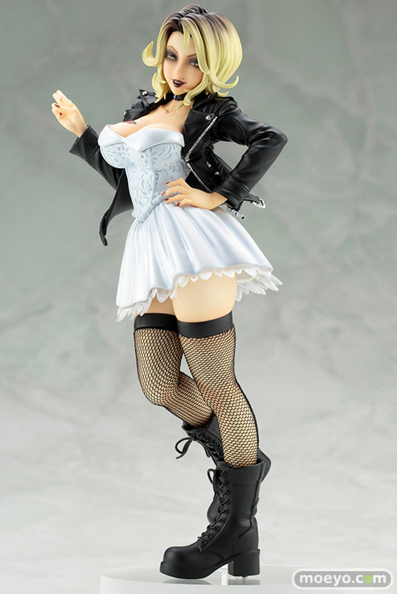 コトブキヤのHORROR美少女 チャイルド・プレイ チャッキーの花嫁 ティファニーの新作フィギュア彩色サンプル画像05