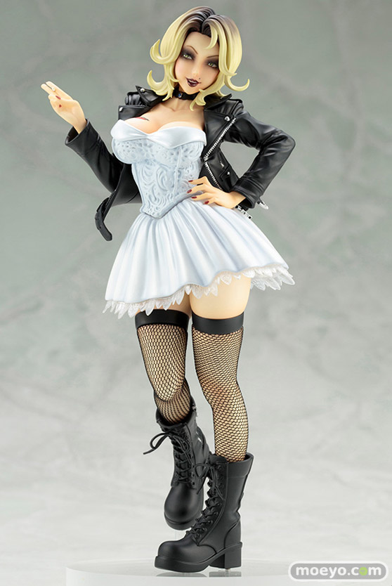 コトブキヤのHORROR美少女 チャイルド・プレイ チャッキーの花嫁 ティファニーの新作フィギュア彩色サンプル画像06