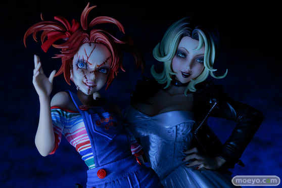 コトブキヤのHORROR美少女 チャイルド・プレイ チャッキーの花嫁 ティファニーの新作フィギュア彩色サンプル画像09